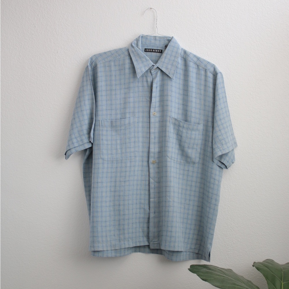 MENS John Henry Button Down Sz: L